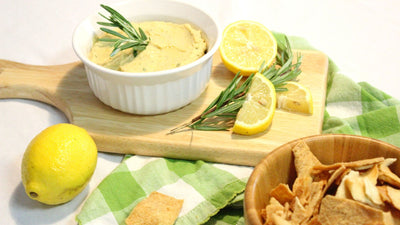 Lemon Rosemary Hummus