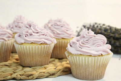 Lavender Frost Cupcakes